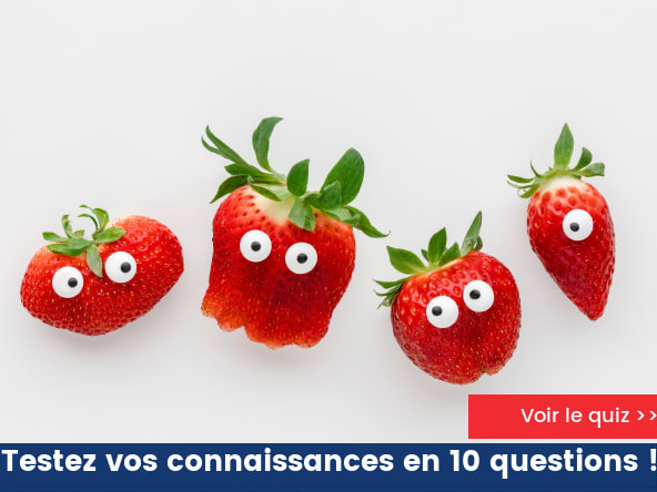 Êtes-vous aux fraises avec la fraise ?